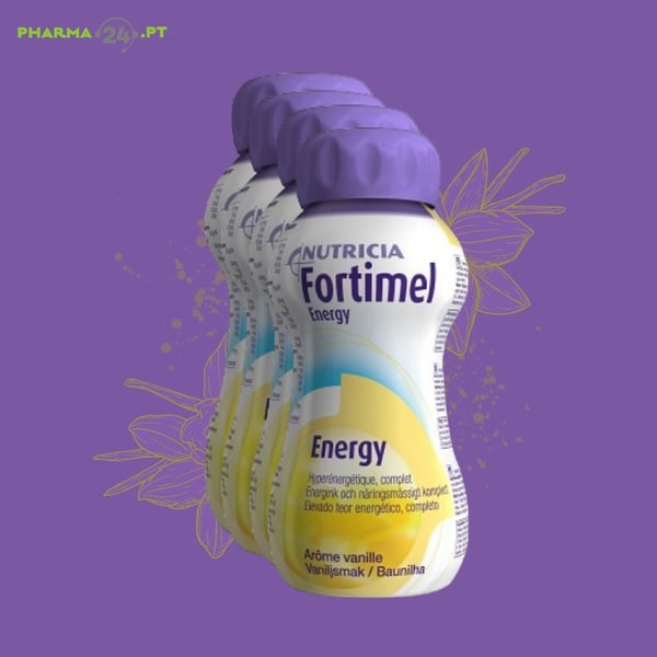 Fortimel Energy Sol Or Baunilha 200ml X4 emul oral frasco